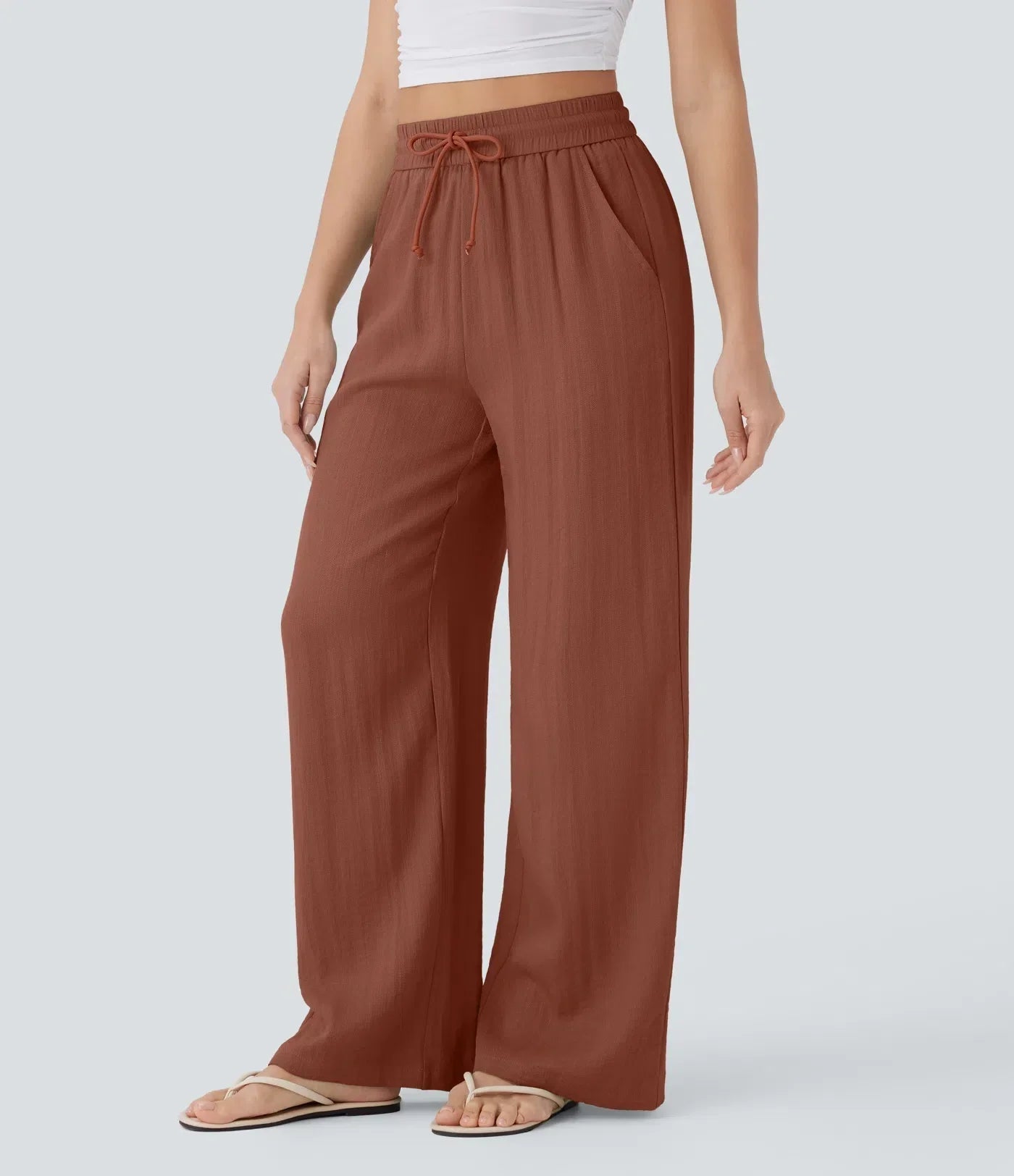 Lucy | Elegant Linen Pants