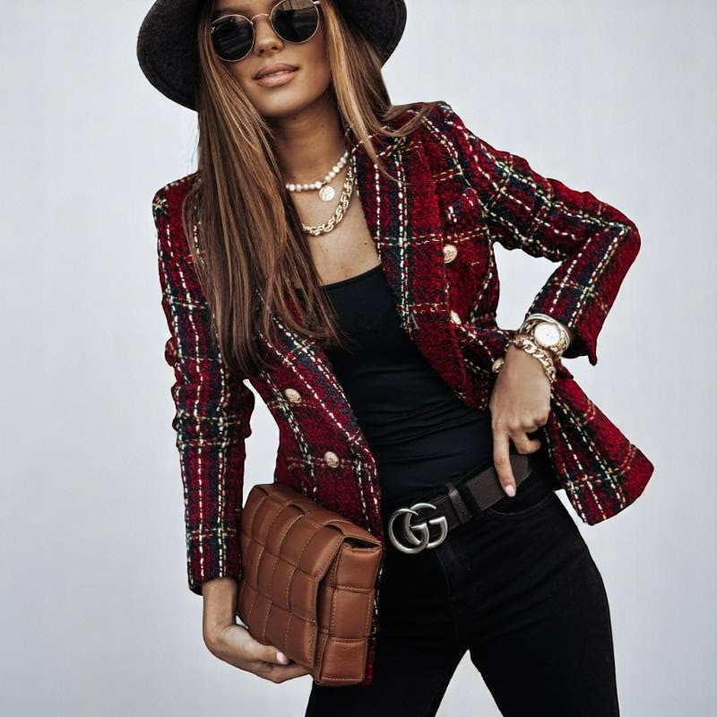 Monelle™ | Vintage Long Sleeve Blazer