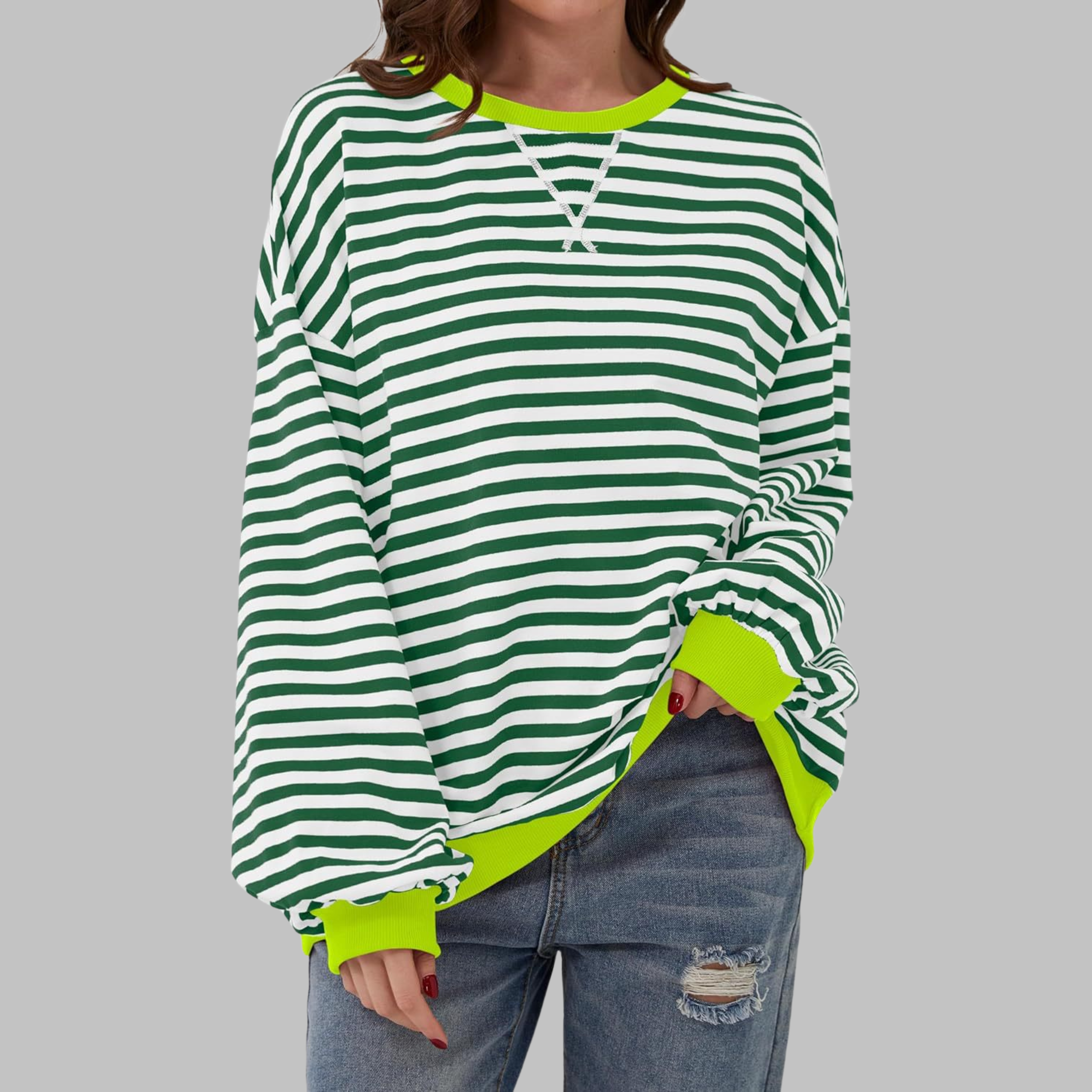 Bridget™ | Striped Knit Top