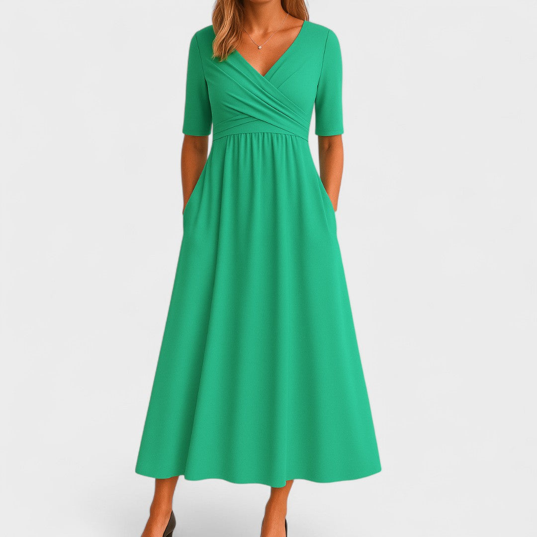 Joanna | Elegant Belly-Hiding Dress