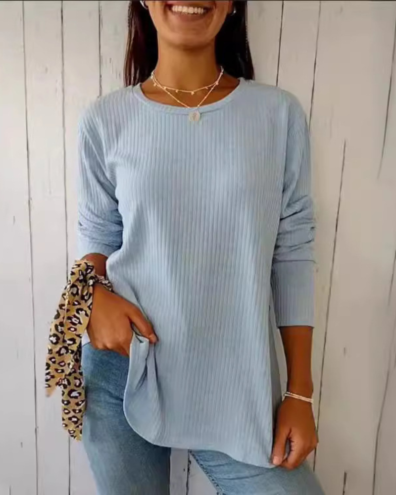 Luna | Casual Crew Top