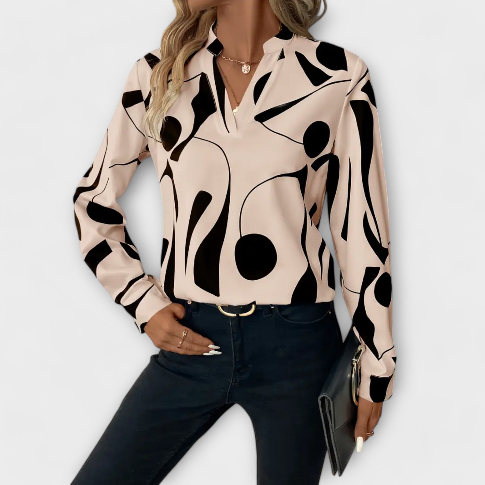 Celine | Elegant Blouse With Design