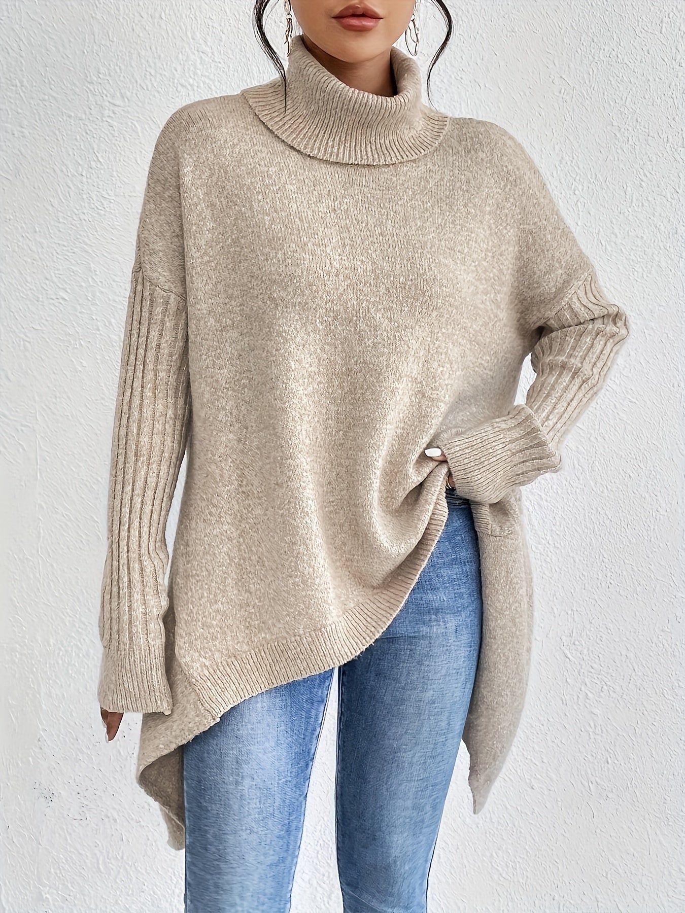 Margaret | Oversized Turtleneck Sweater