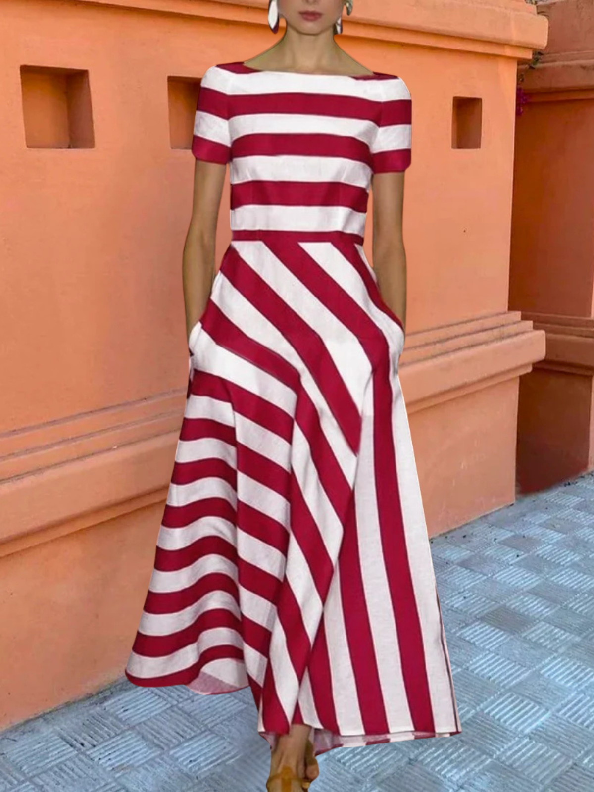 Lynor™ | Flowy Striped Dress