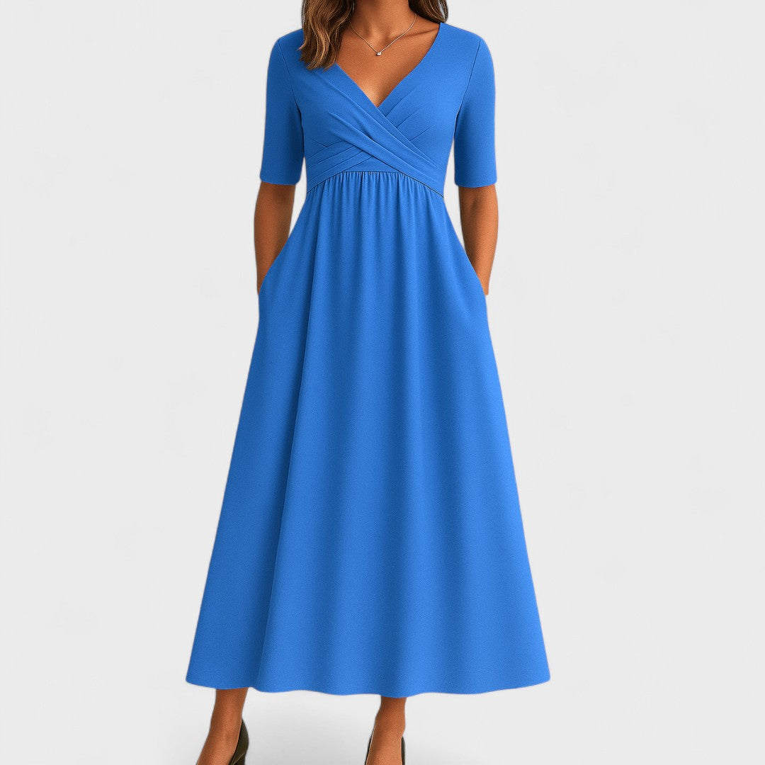Joanna | Elegant Belly-Hiding Dress