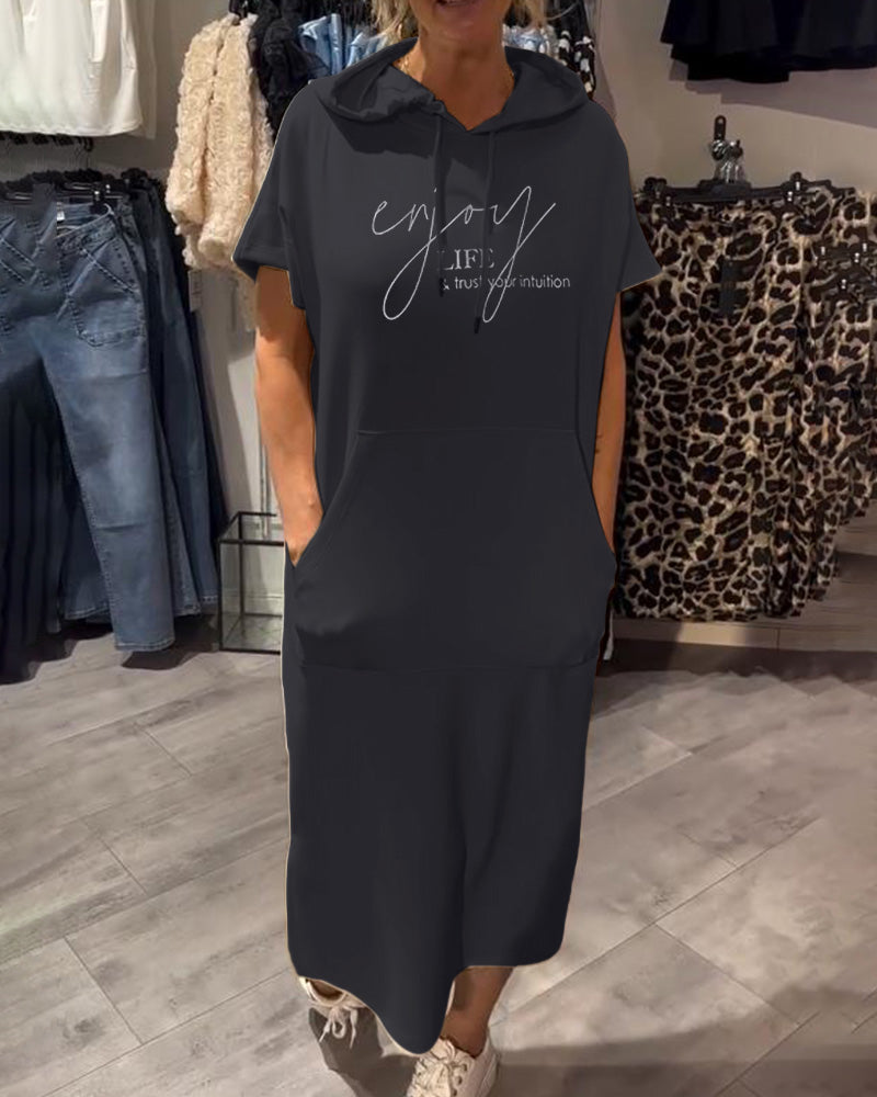 Kelly™ | Women's Casual Hoodie Dress
