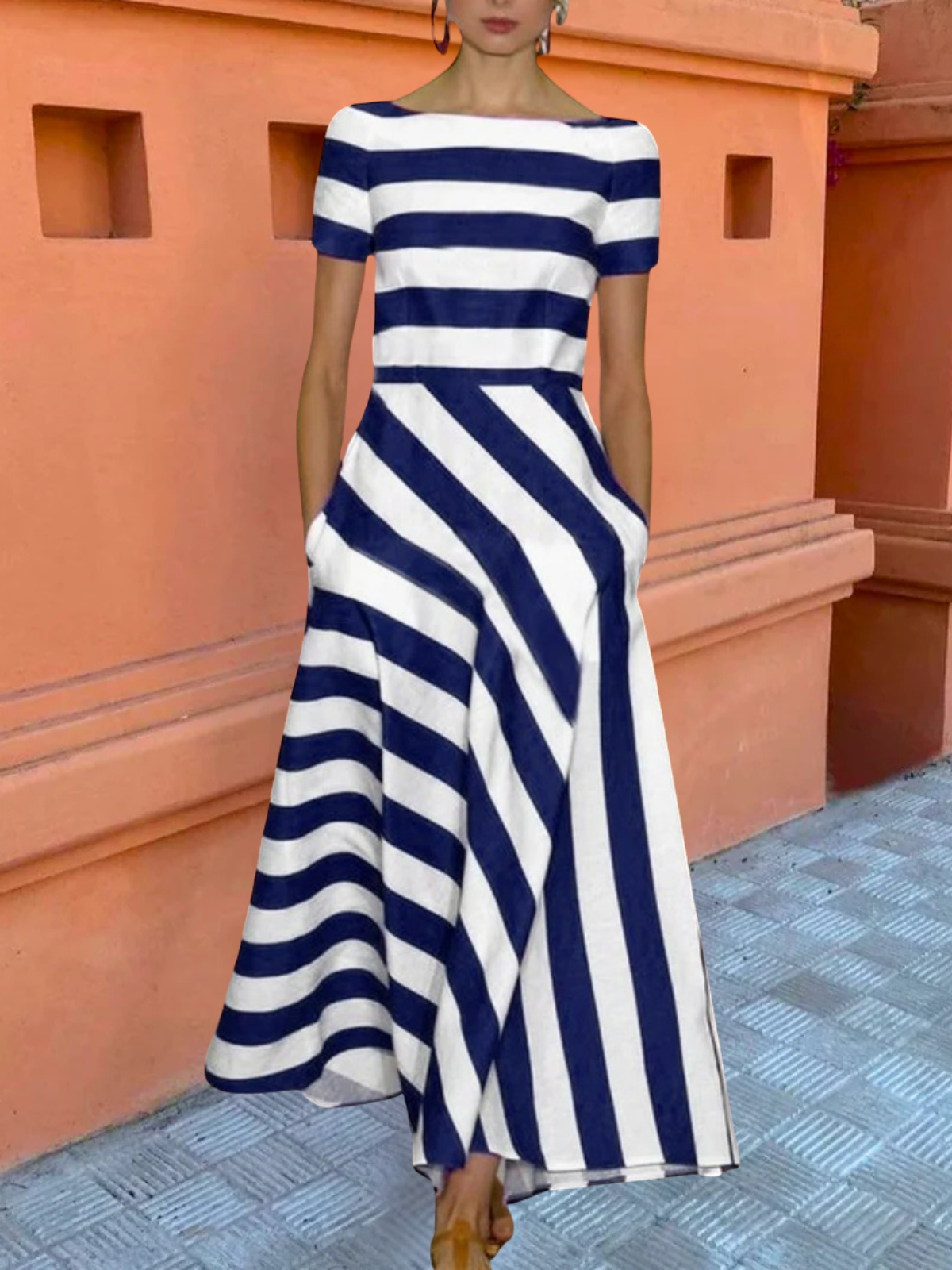 Lynor™ | Flowy Striped Dress
