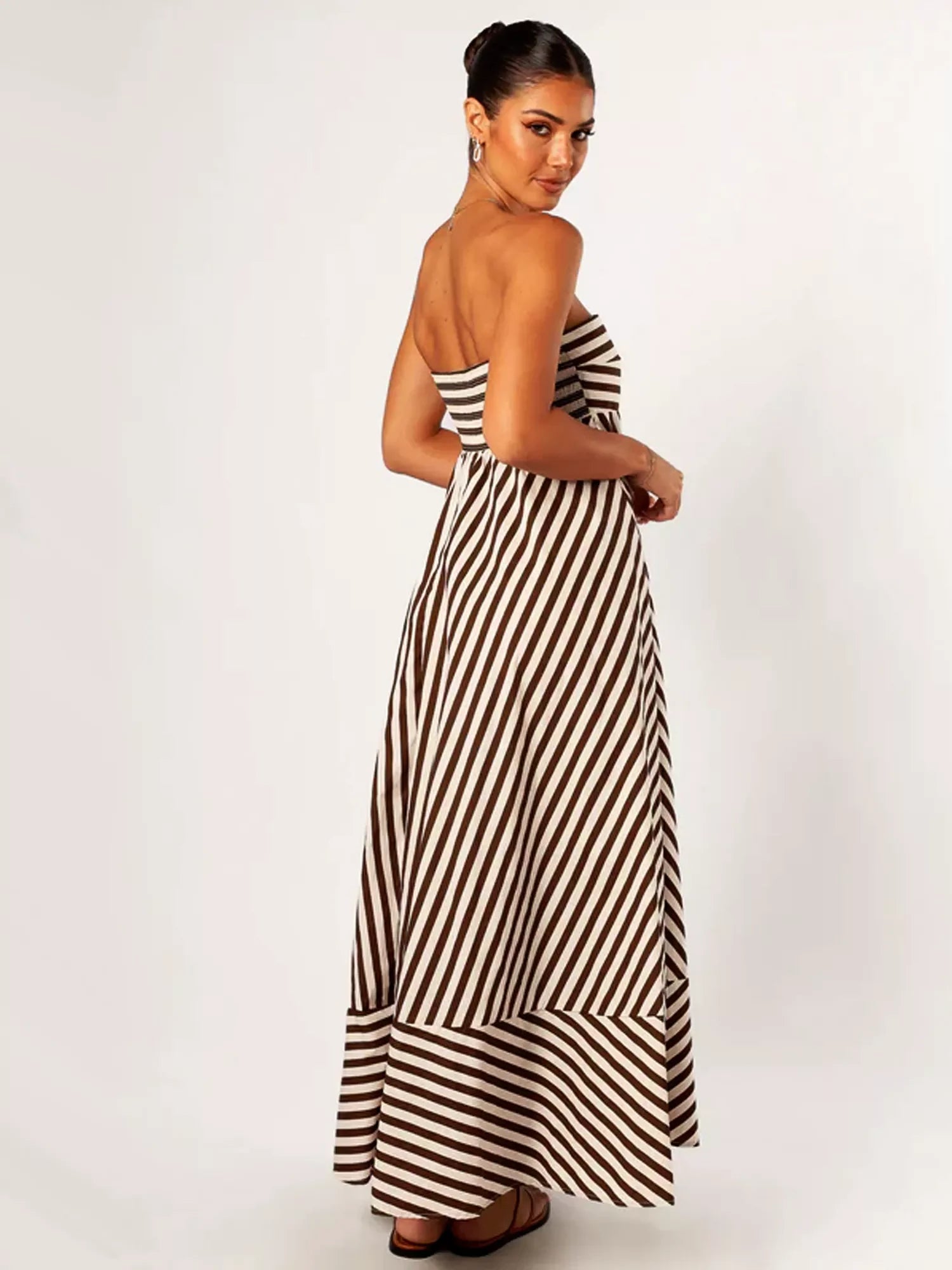 Lauren | Charm Ruched Maxi Dress