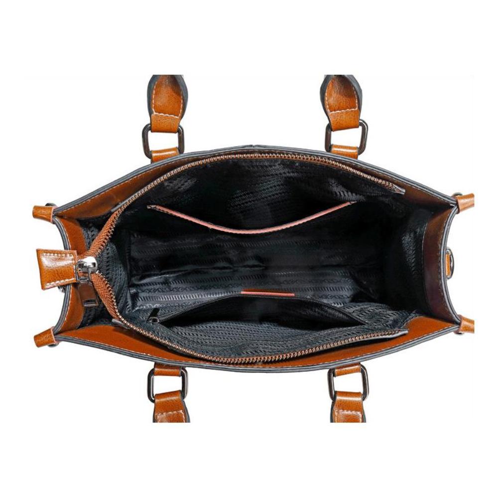 Grace™ | Classic Leather Finish Tote Bag