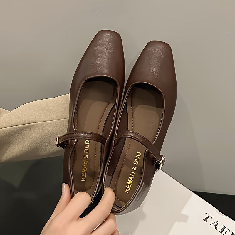 Clara | Elegant Mary Jane Flats