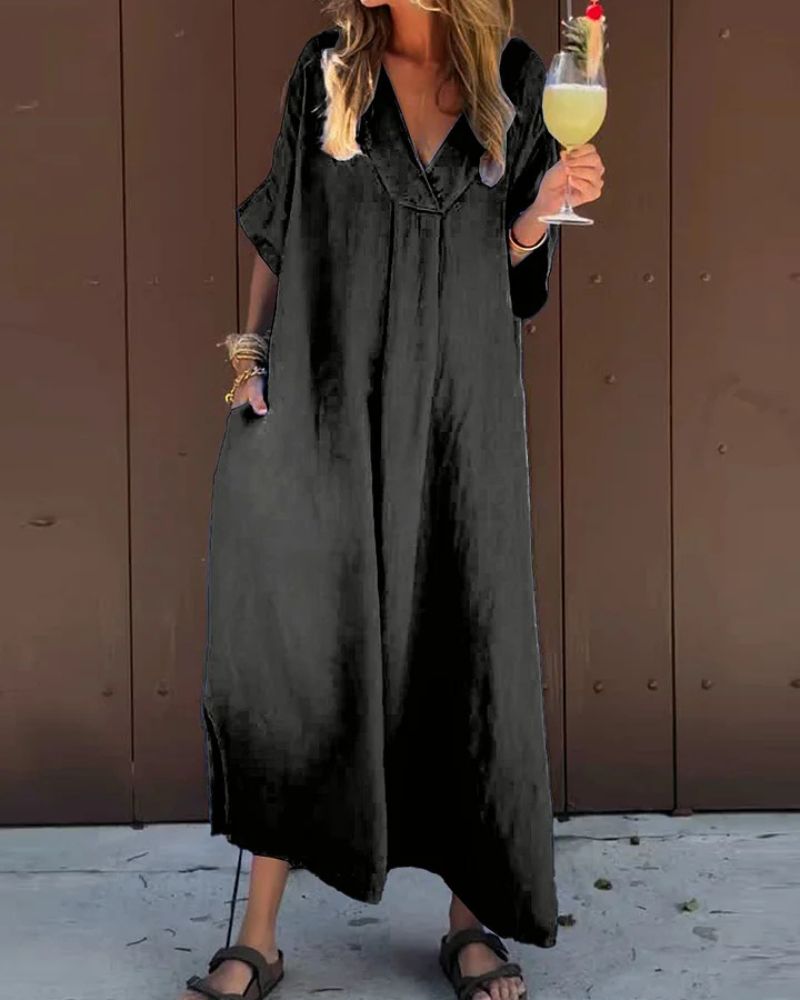 Deveny™ | Casual Cotton Dress