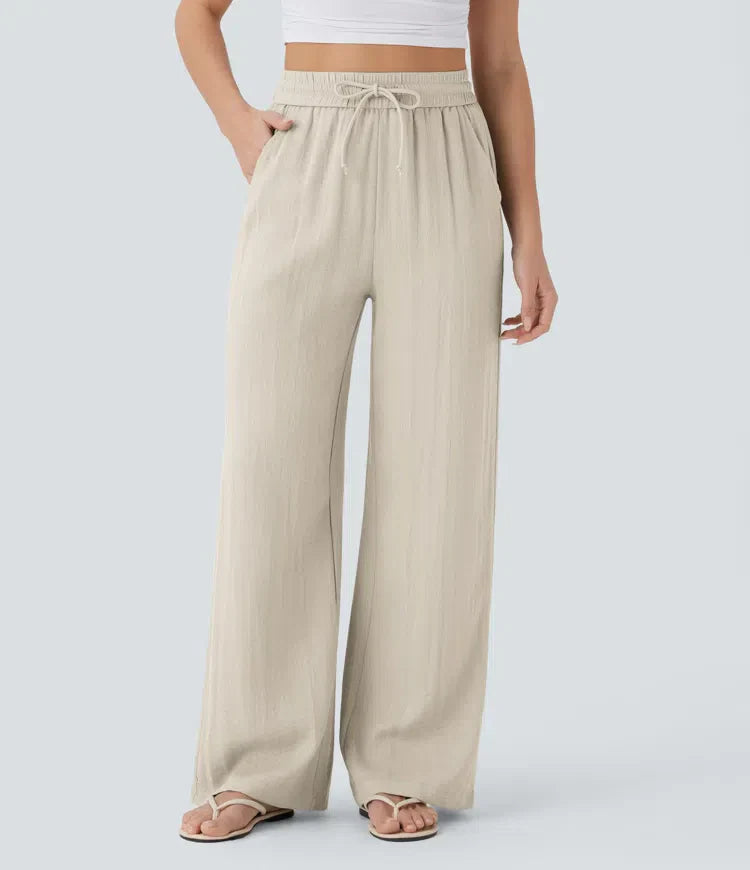 Lucy | Elegant Linen Pants