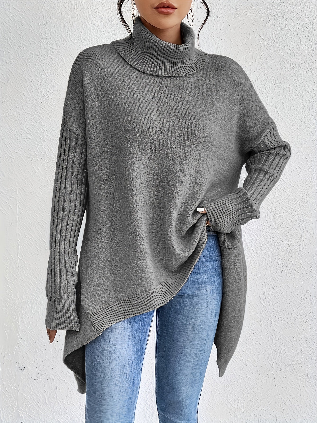 Margaret | Oversized Turtleneck Sweater