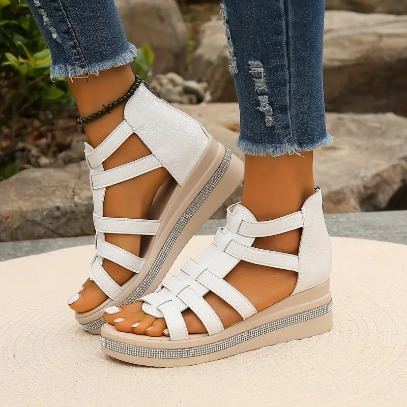 Chloe | Wedge Sandals