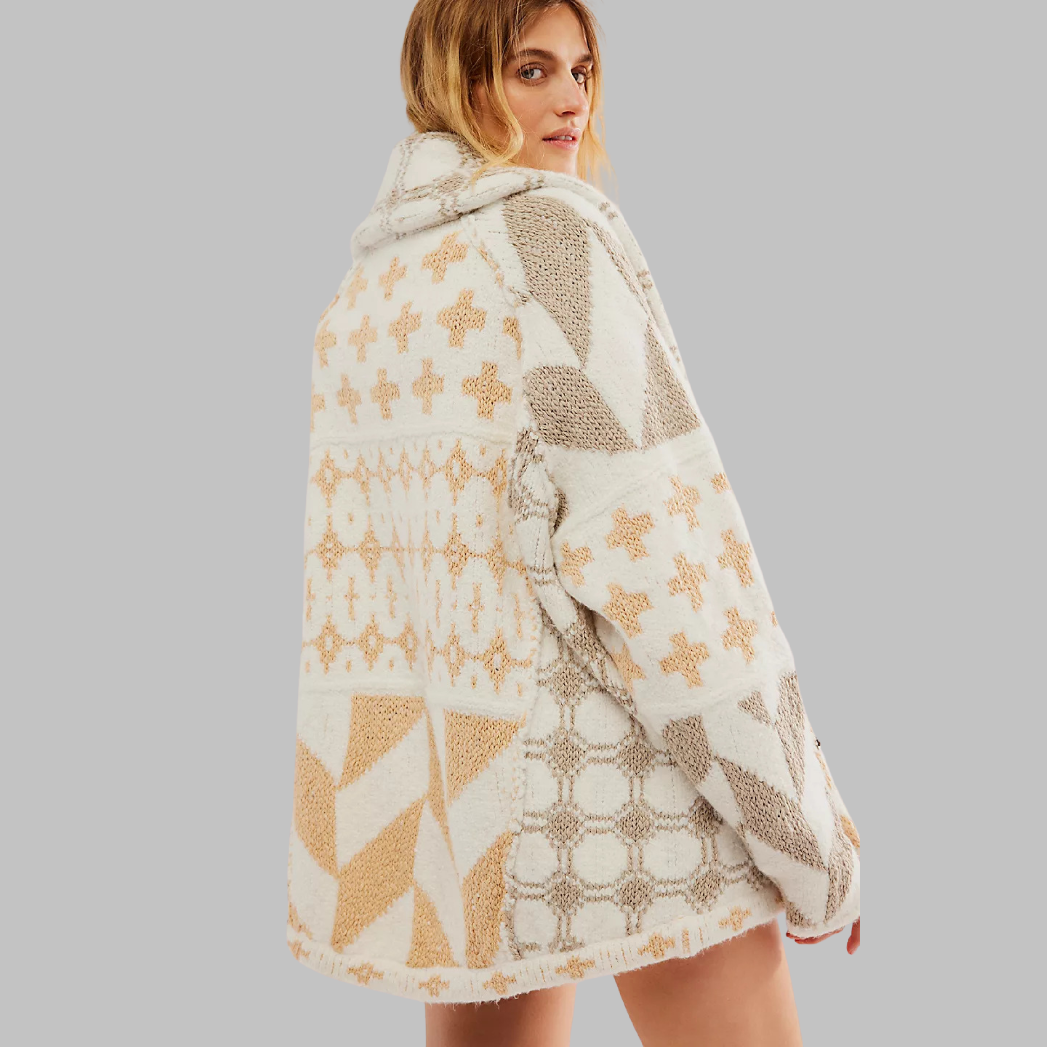 Lorraine™ | Vintage Oversized Cardigan