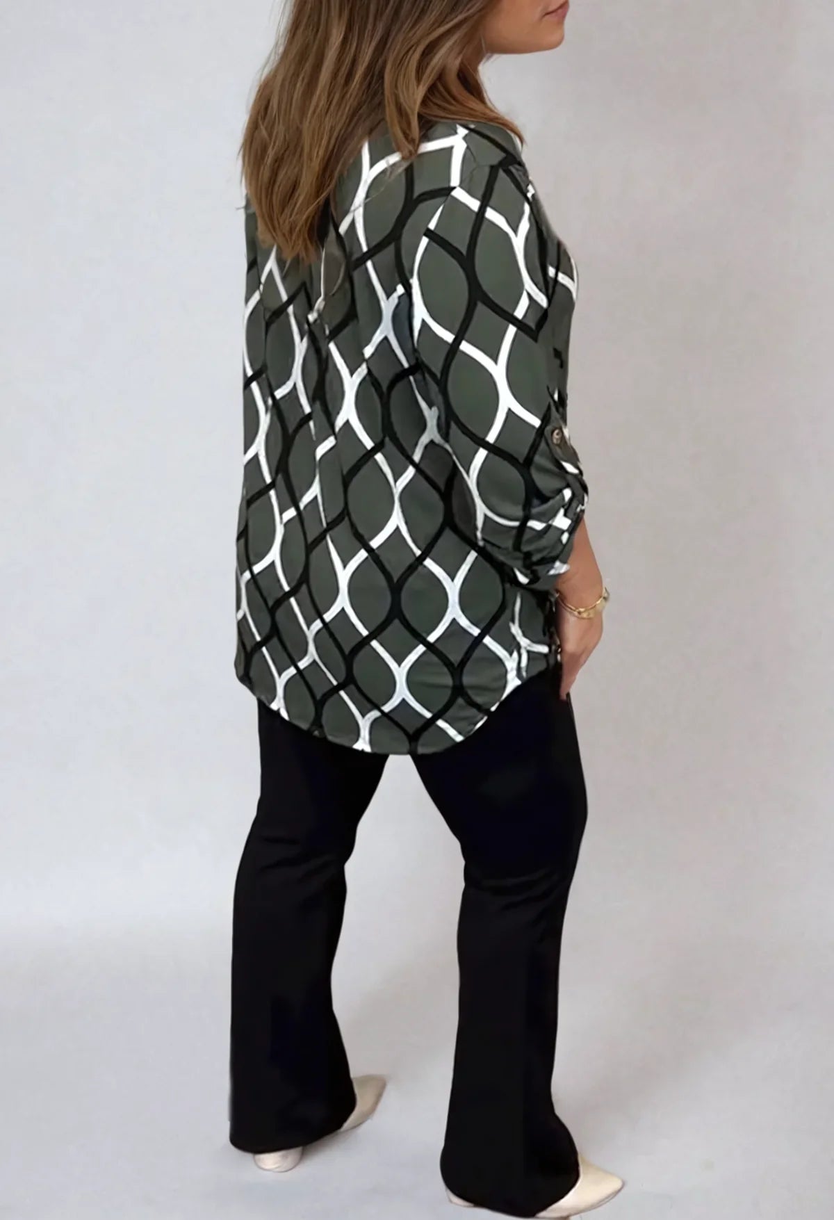 Erin™ | Casual Long-Sleeved Blouse with Elegant Pattern
