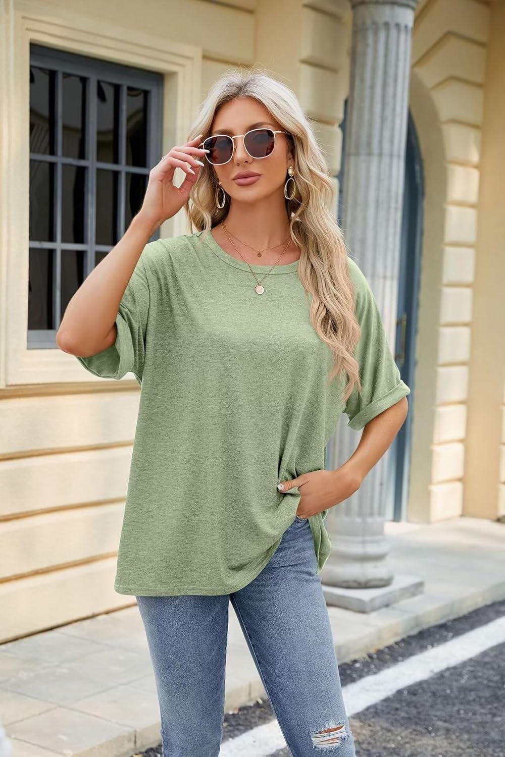 Patricia | Flowy Dolman Top