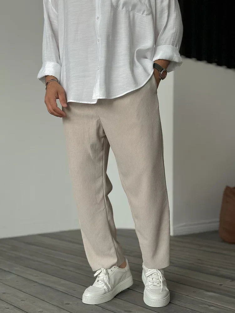 Brian | Relaxed Ribbed Pants