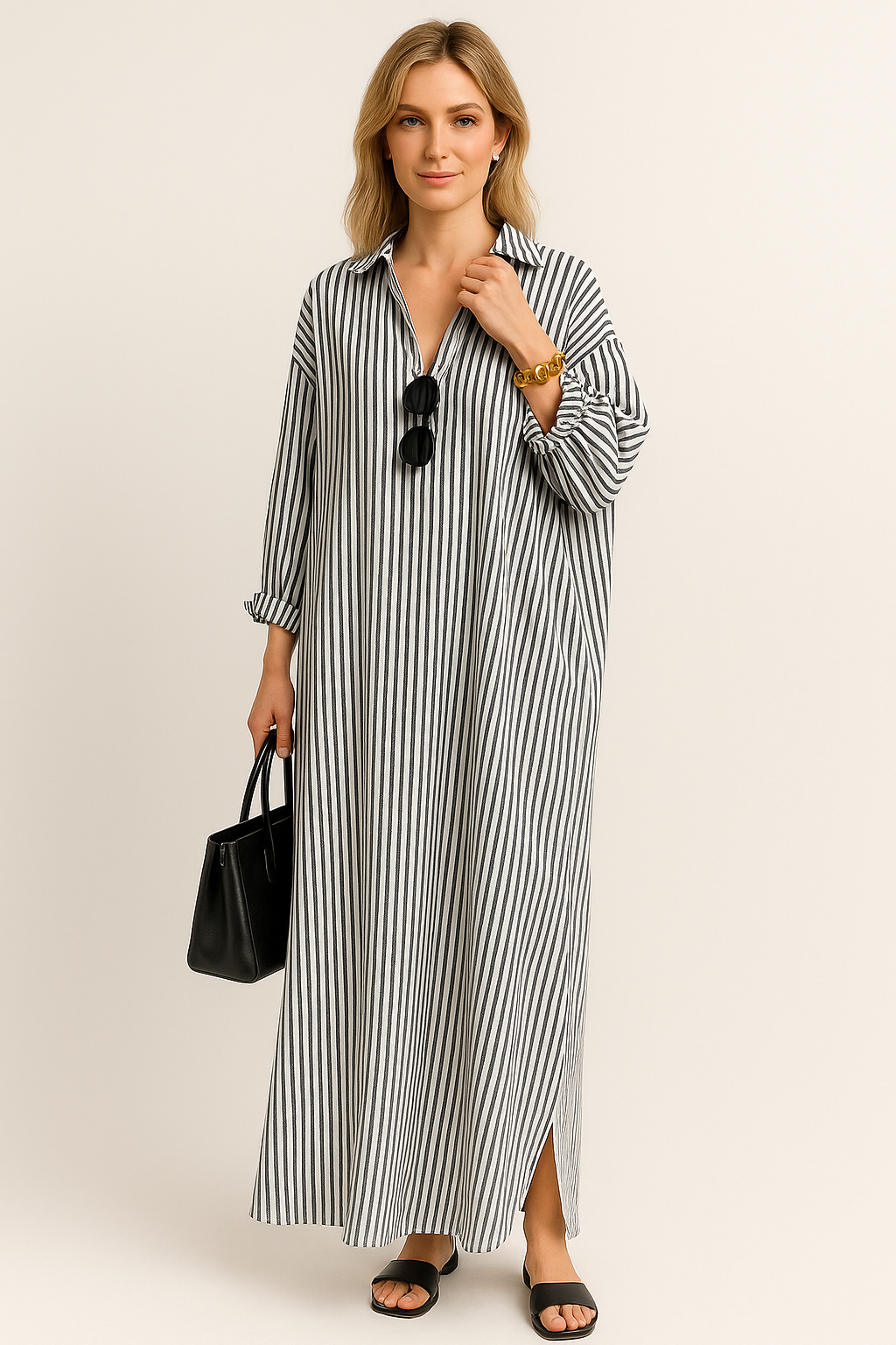 Monelle | Slightly Oversized Shirt Dress