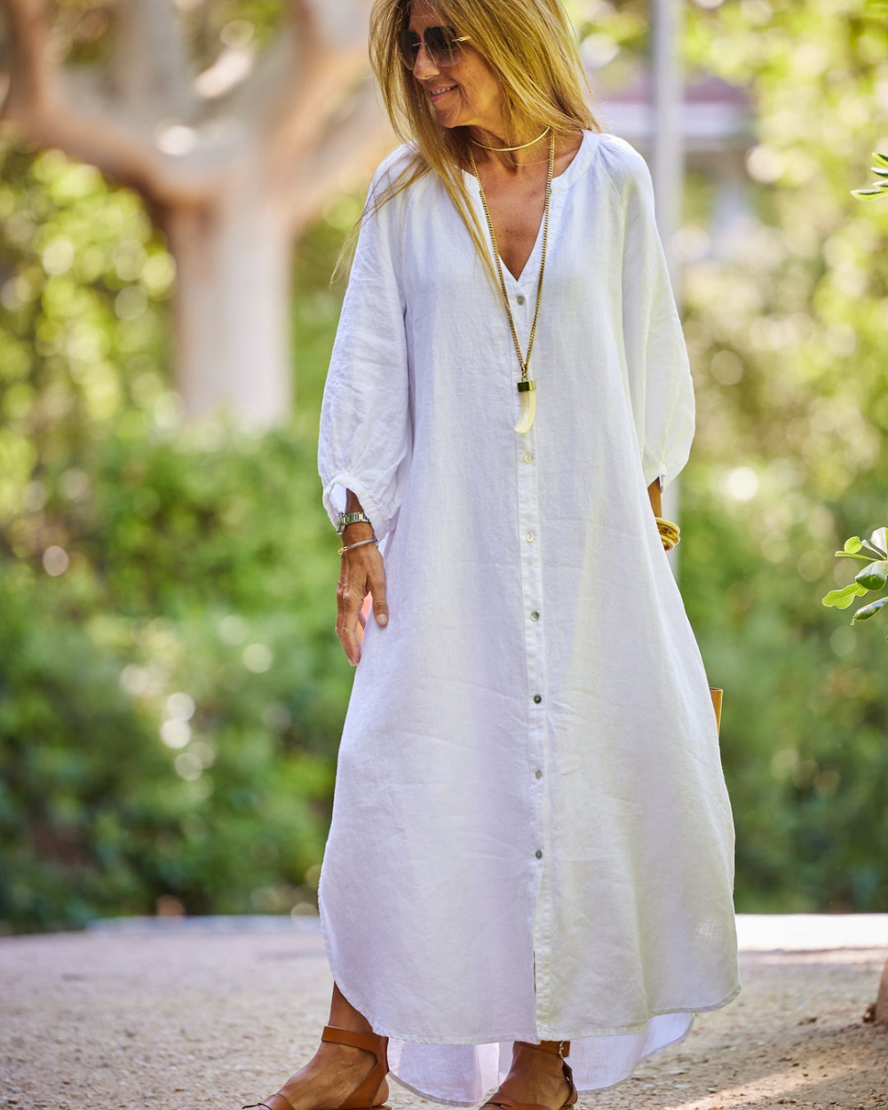 Monelle | Pretty Lightweight Linen Dress