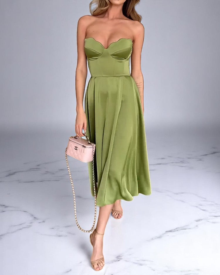 Monelle™ | Strapless Charm Dress