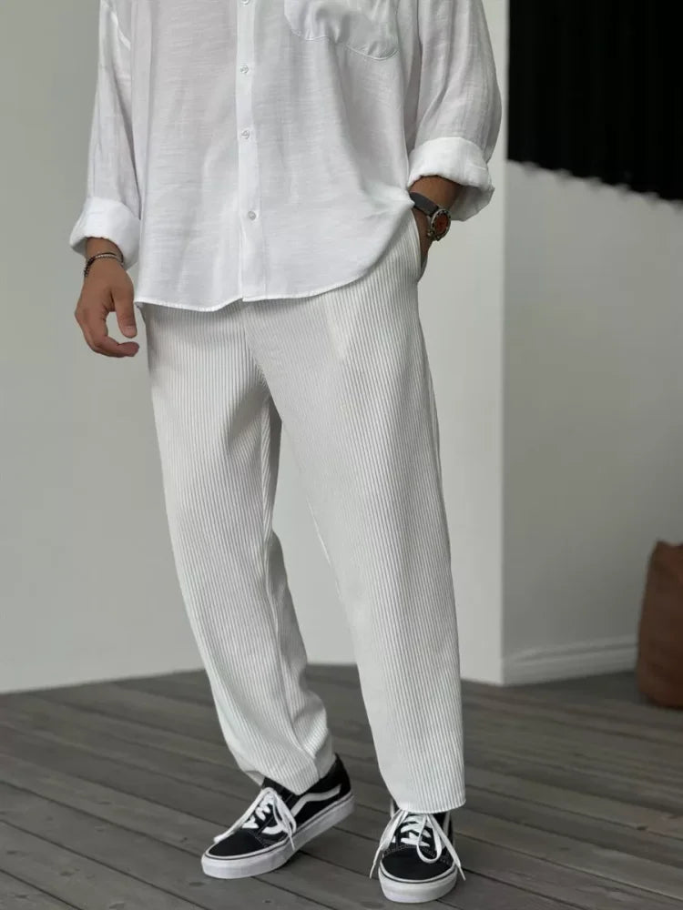 Brian | Relaxed Ribbed Pants
