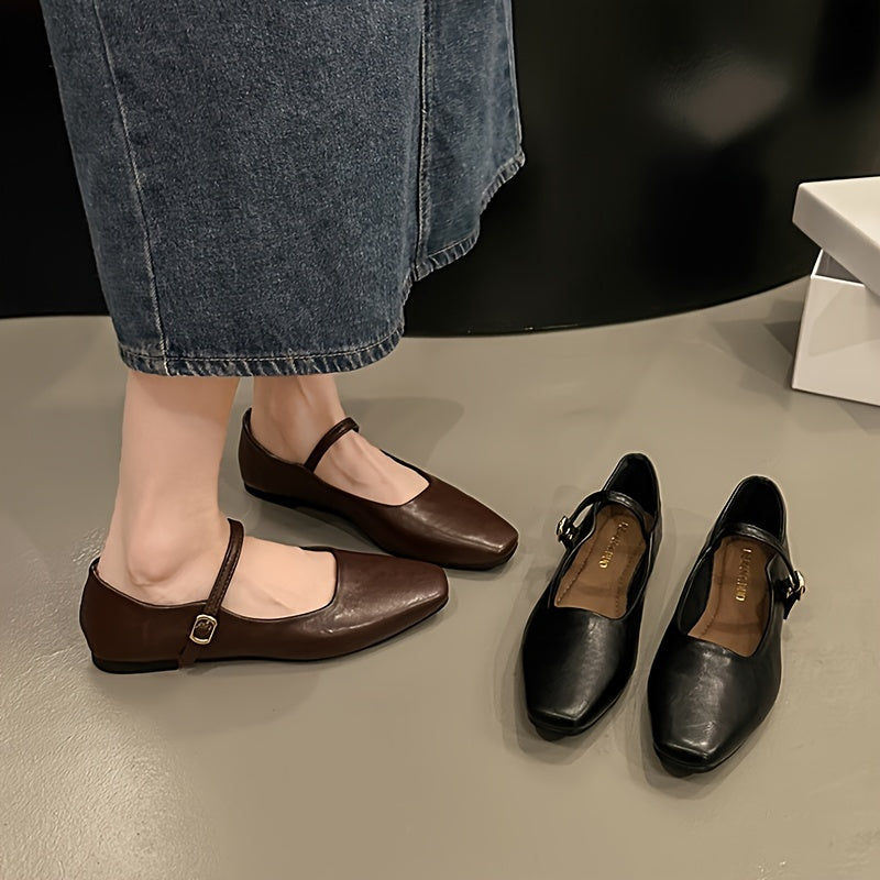 Clara | Elegant Mary Jane Flats