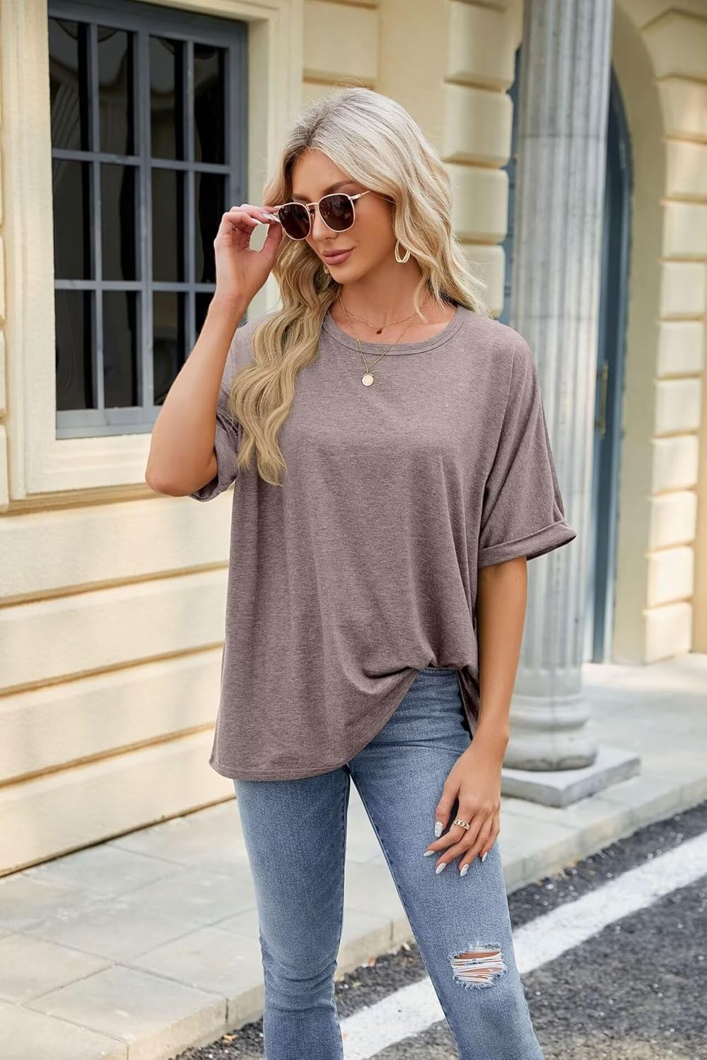 Patricia | Flowy Dolman Top