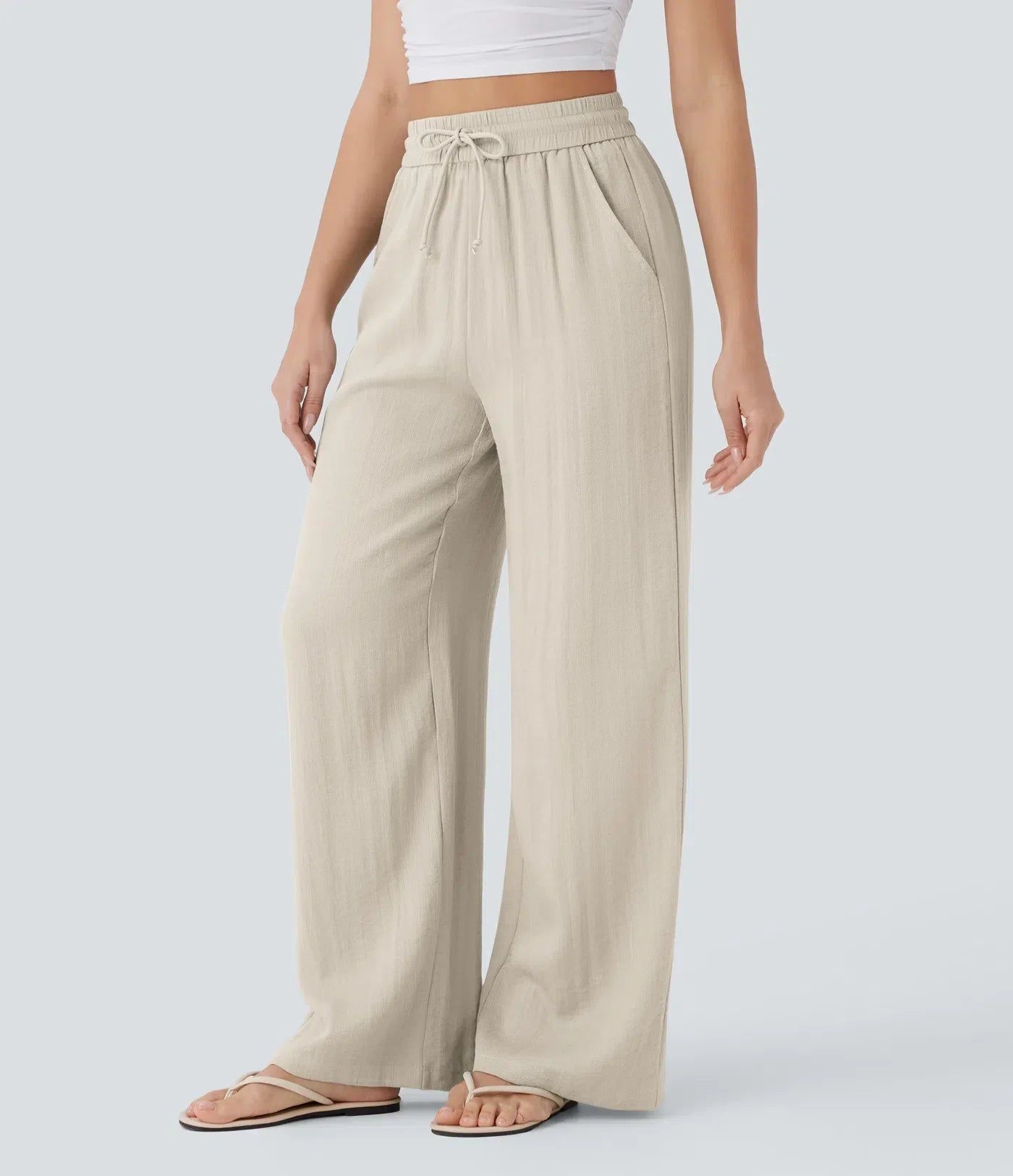 Lucy | Elegant Linen Pants
