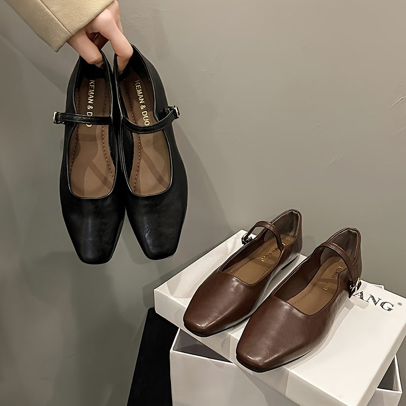 Clara | Elegant Mary Jane Flats