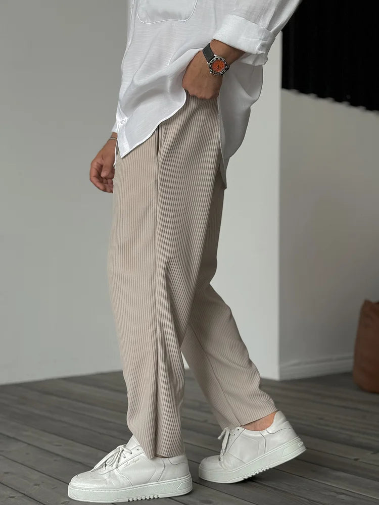 Brian | Relaxed Ribbed Pants