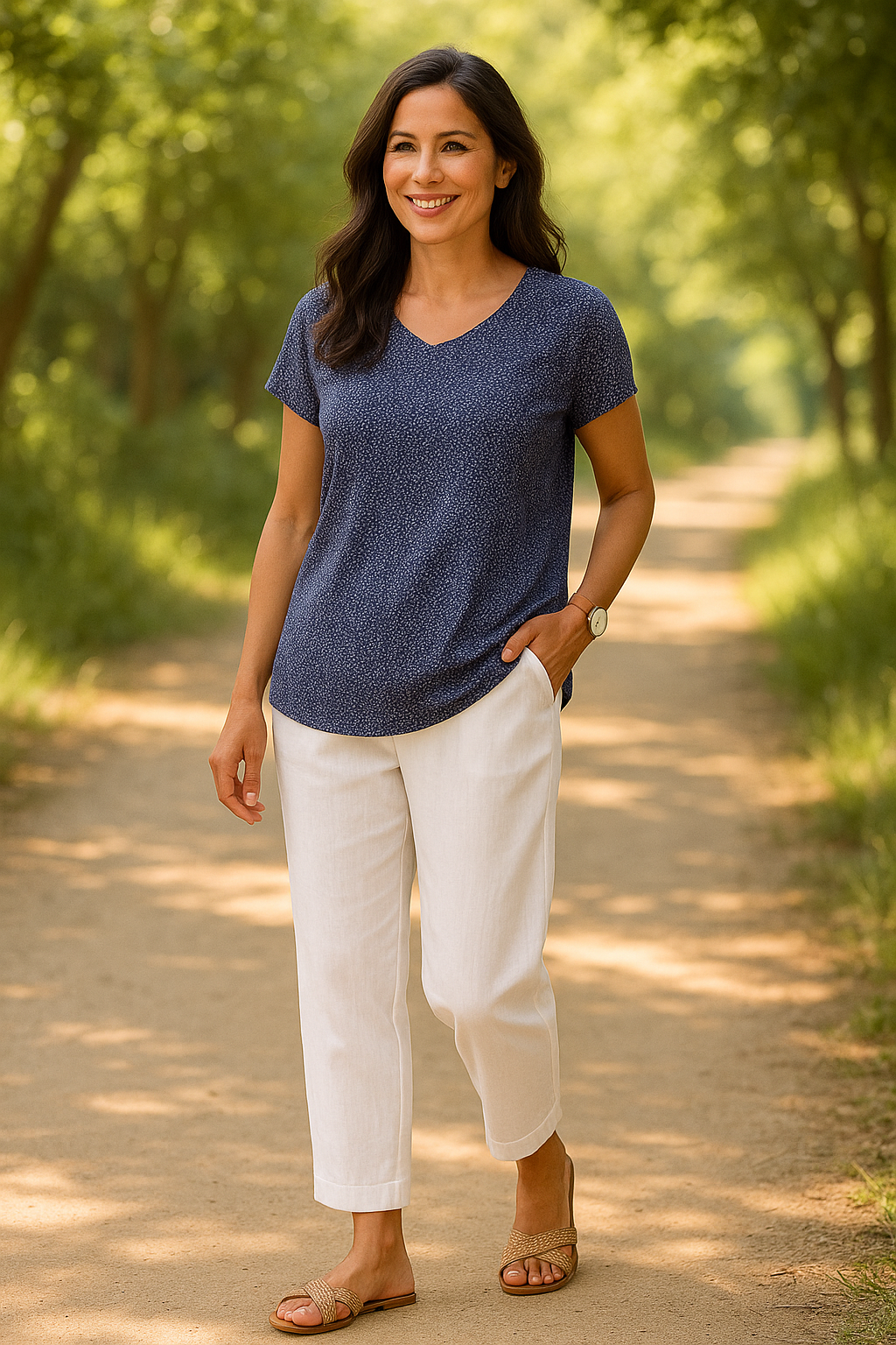 Naomi | Airy Summer Pants