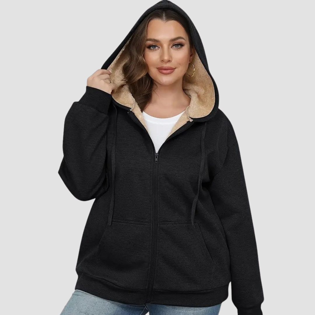 Danika™ | Lambswool Hooded Cardigan