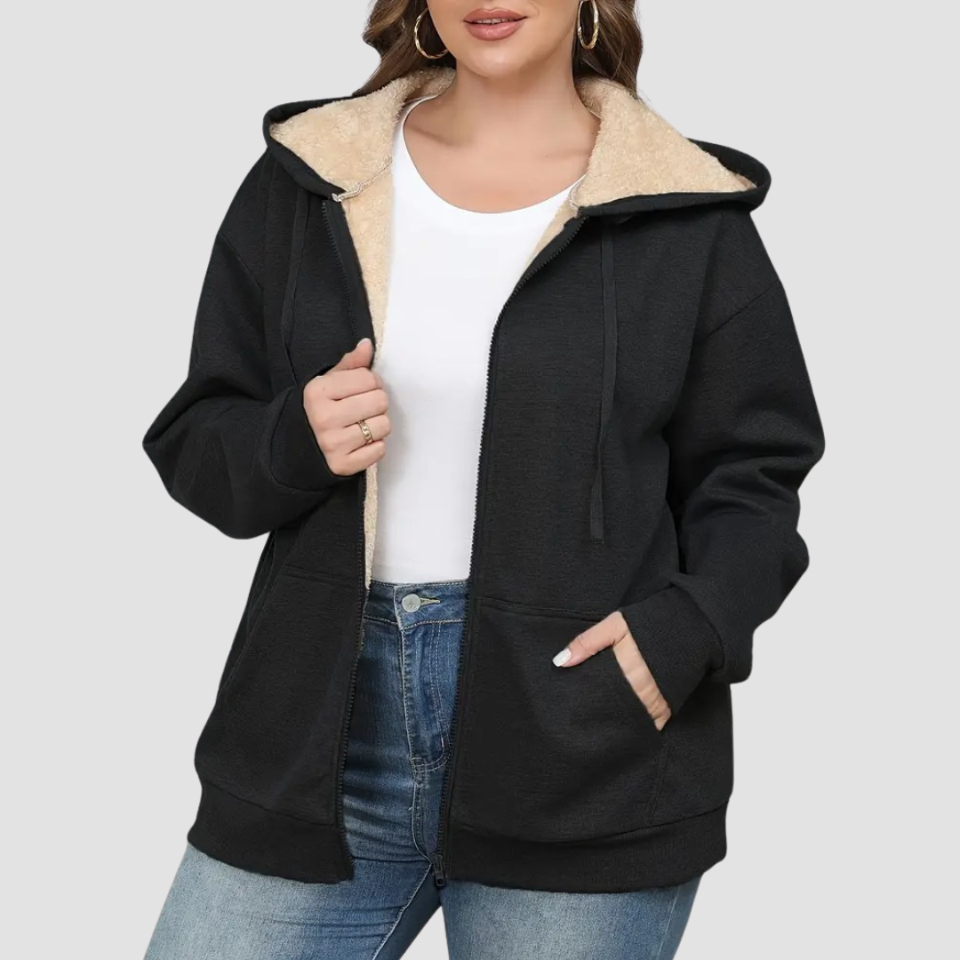 Danika™ | Lambswool Hooded Cardigan