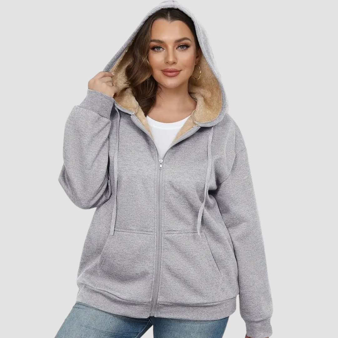 Danika™ | Lambswool Hooded Cardigan