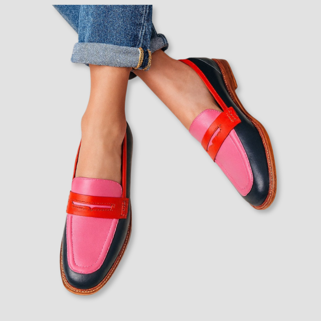 Viva™ | Cheerful Print Moccasins