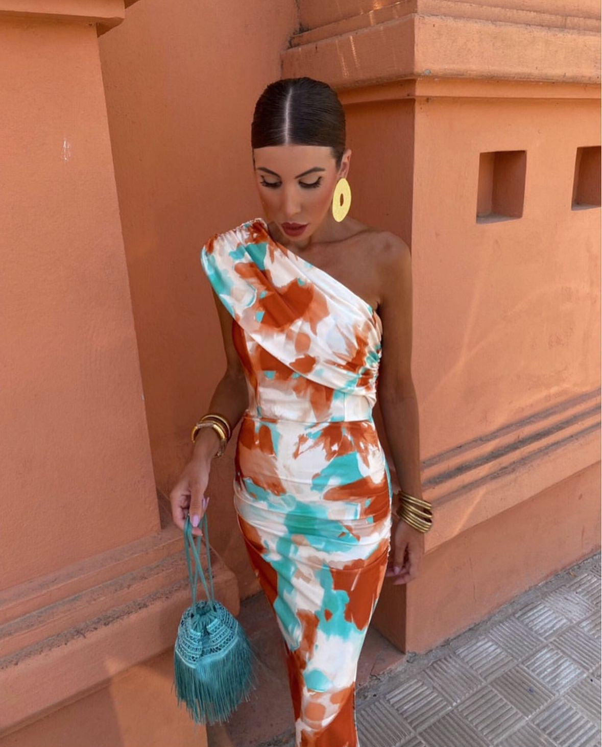 (Sold Out) Claire™ | Colorful Maxi Dress