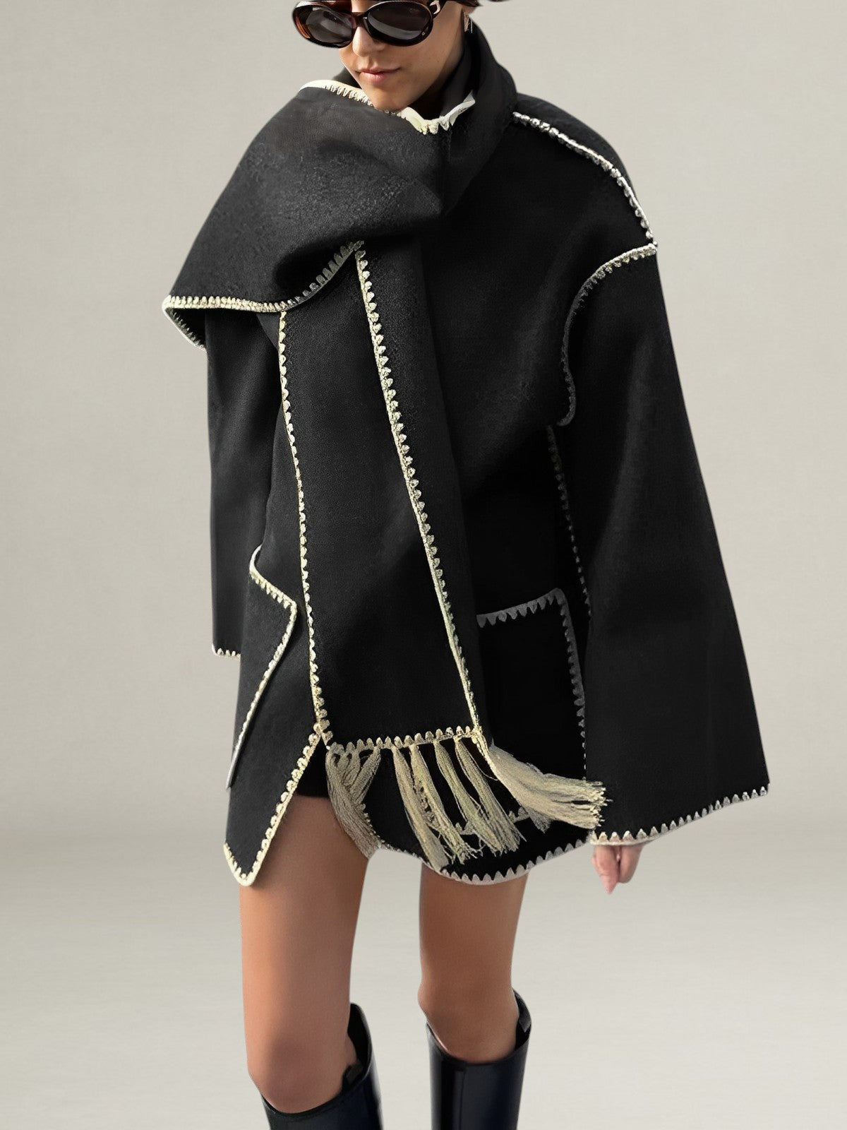 Monelle™ | Scarf Jacket