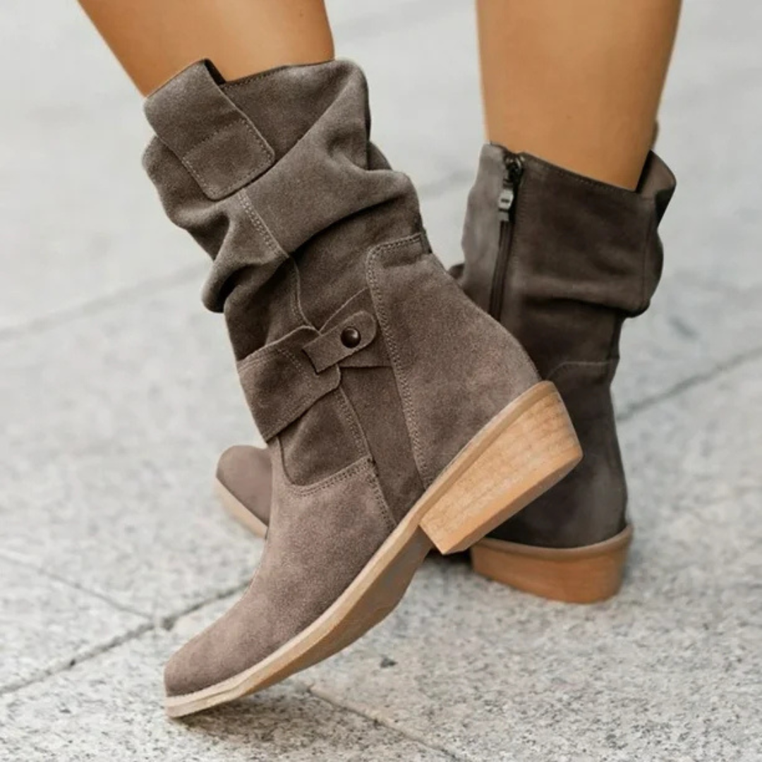 Margot™ | Suede Short Boots
