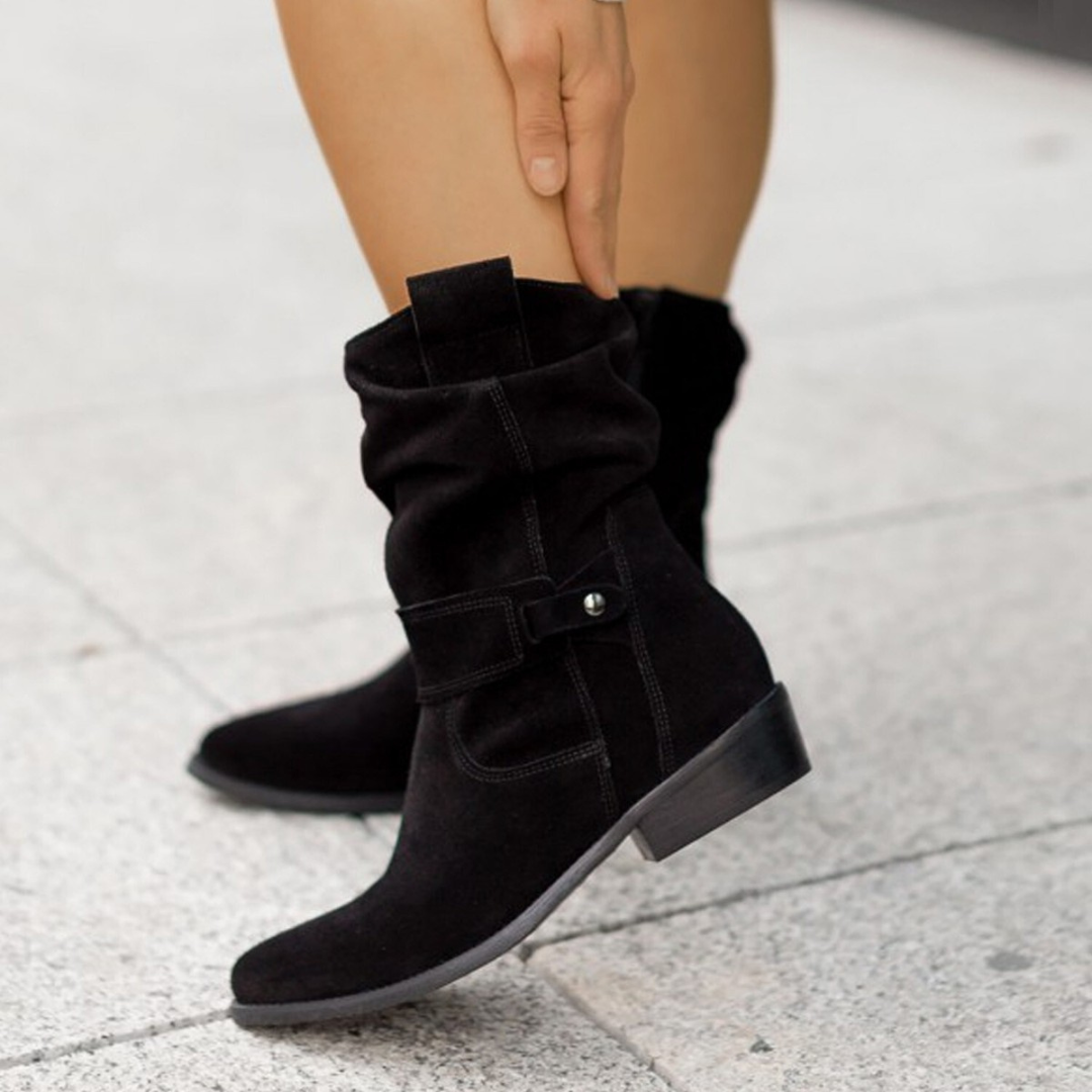 Margot™ | Suede Short Boots