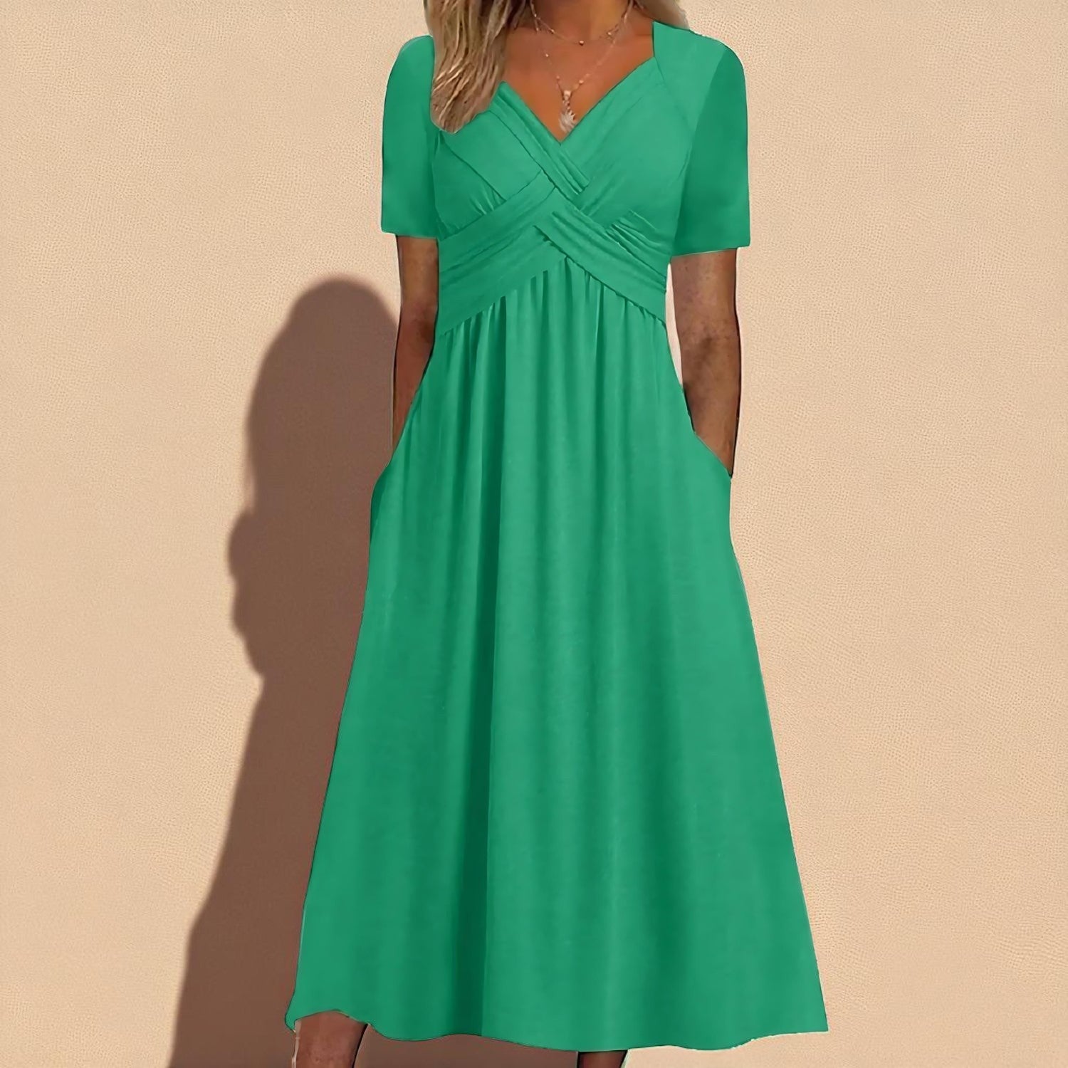 Jasmine | Elegant Midi Dress