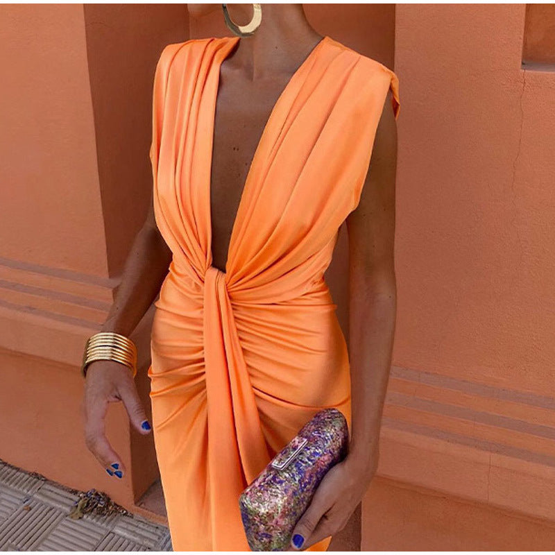 Charlotte™ | Elegant Low-Cut Dress