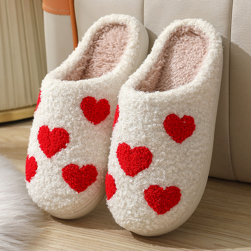 Pauline™ | Lover’s Heart Plush Slippers