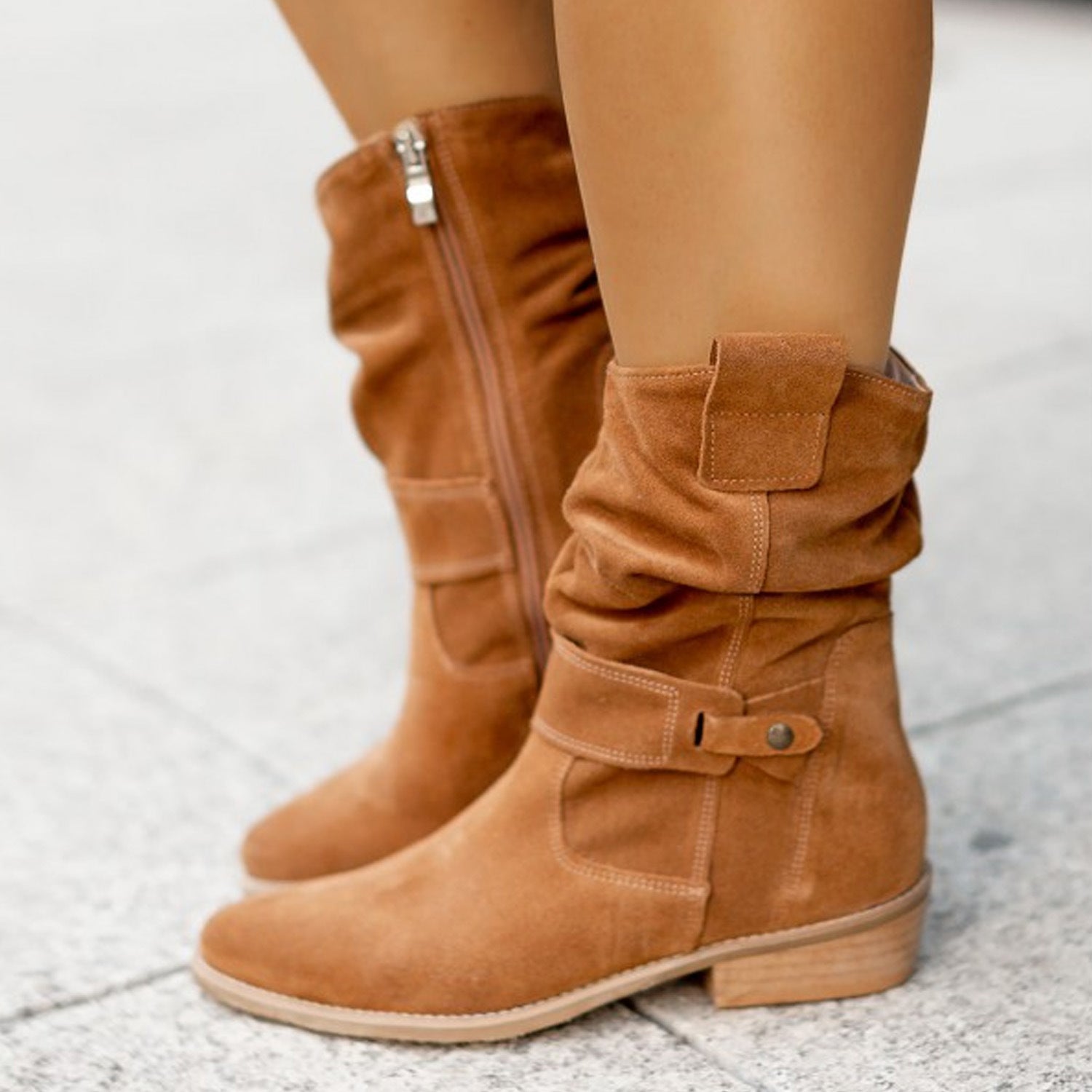 Margot™ | Suede Short Boots
