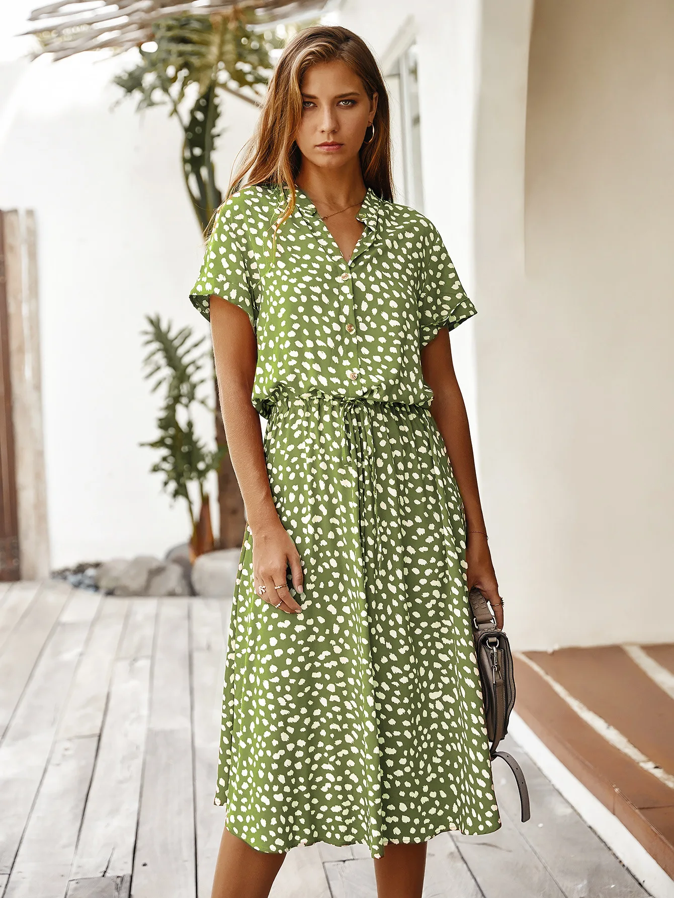 Monelle | Shirt-Style Summer Dress