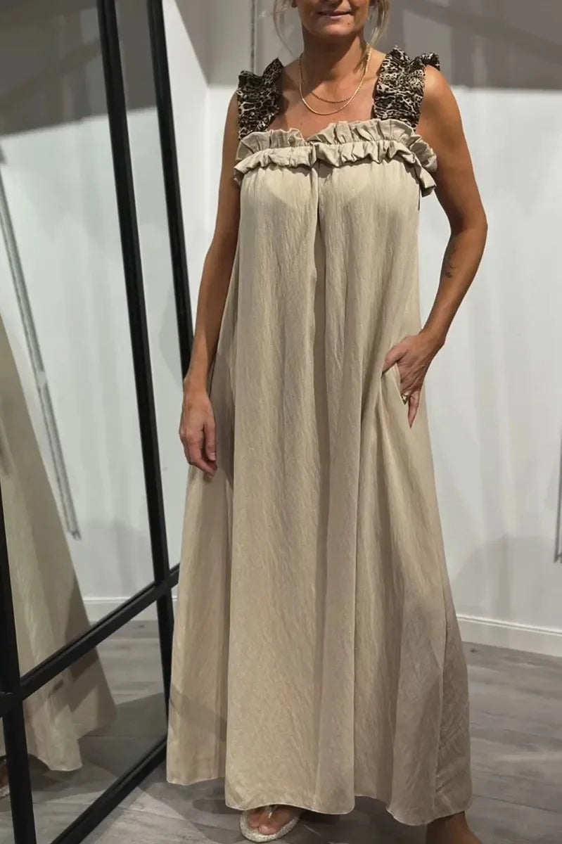 Helen | Bold and Elegant Leopard Print Dress