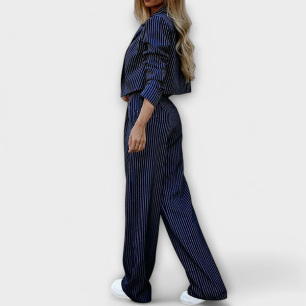 Monelle™ | Elegant Striped Set