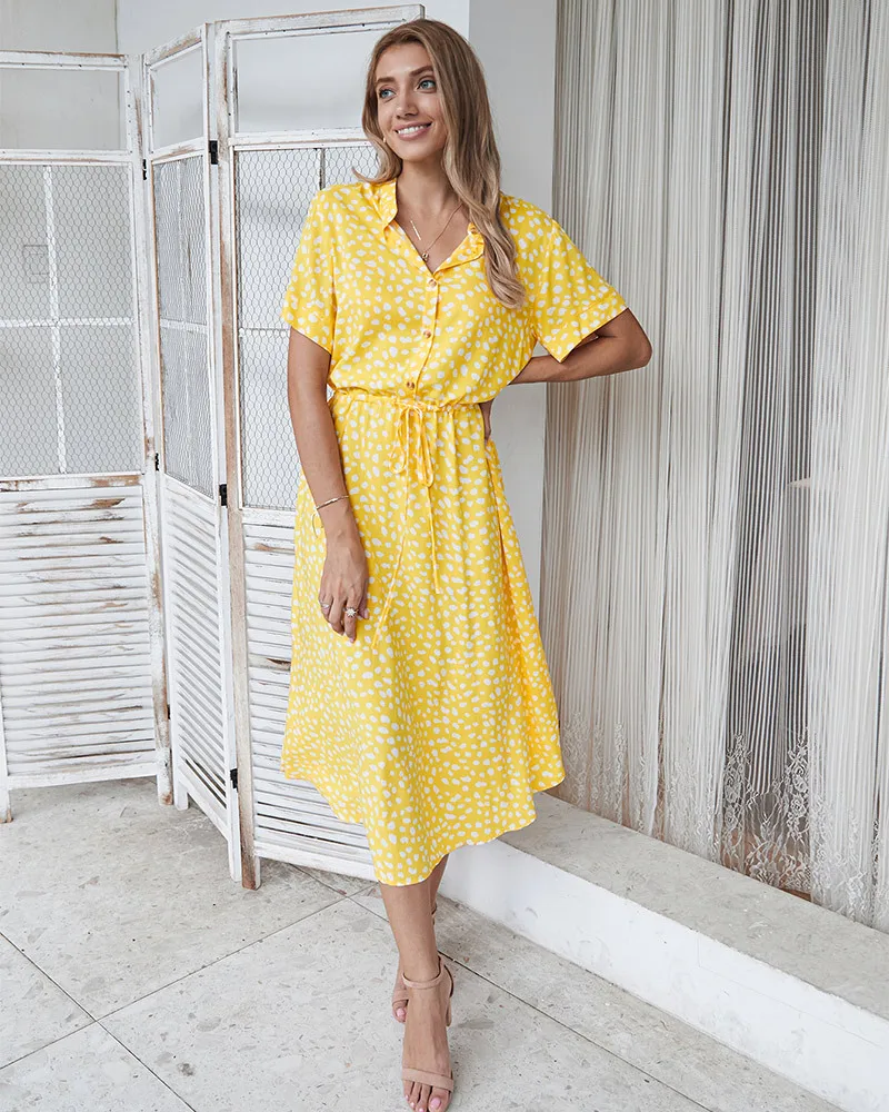 Monelle | Shirt-Style Summer Dress