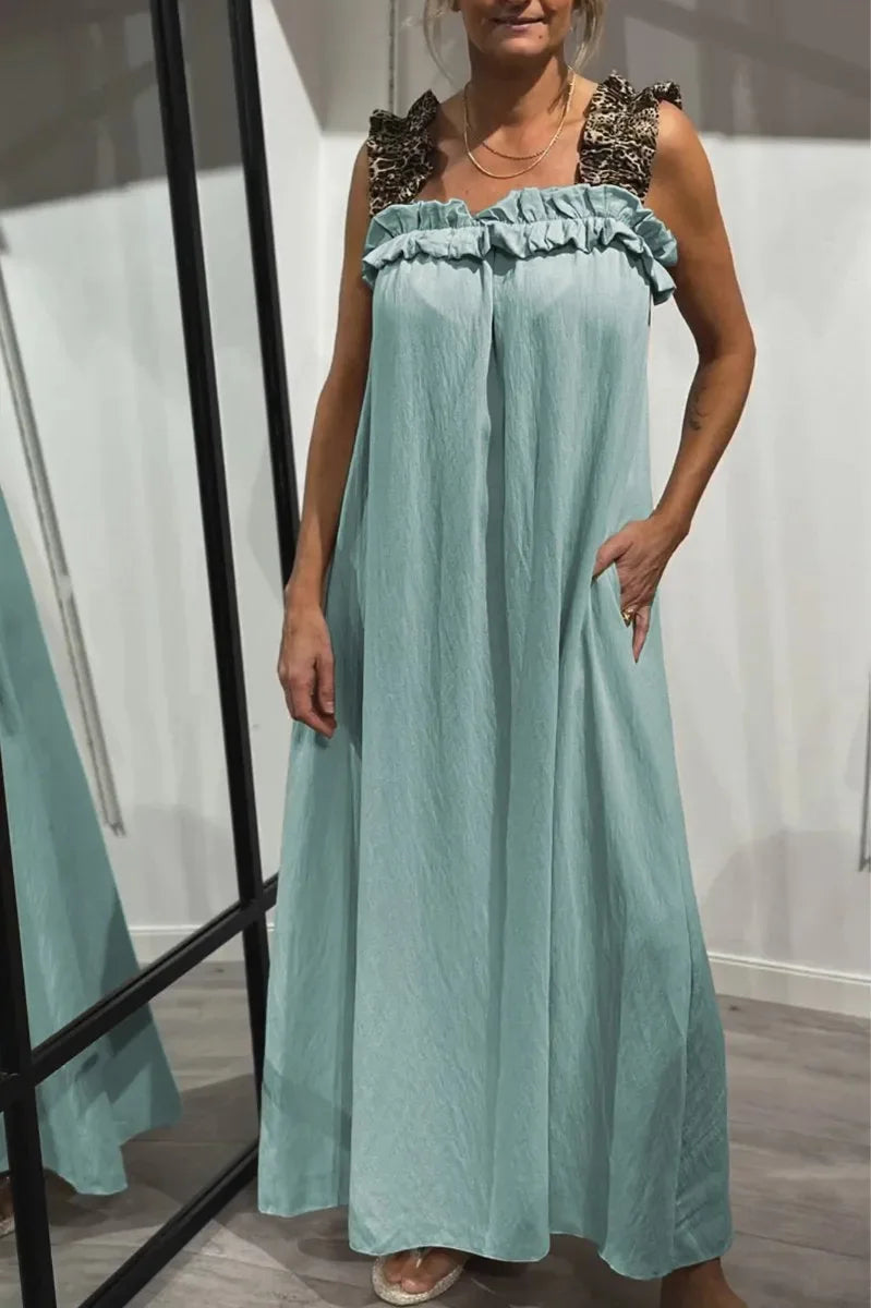 Helen | Bold and Elegant Leopard Print Dress