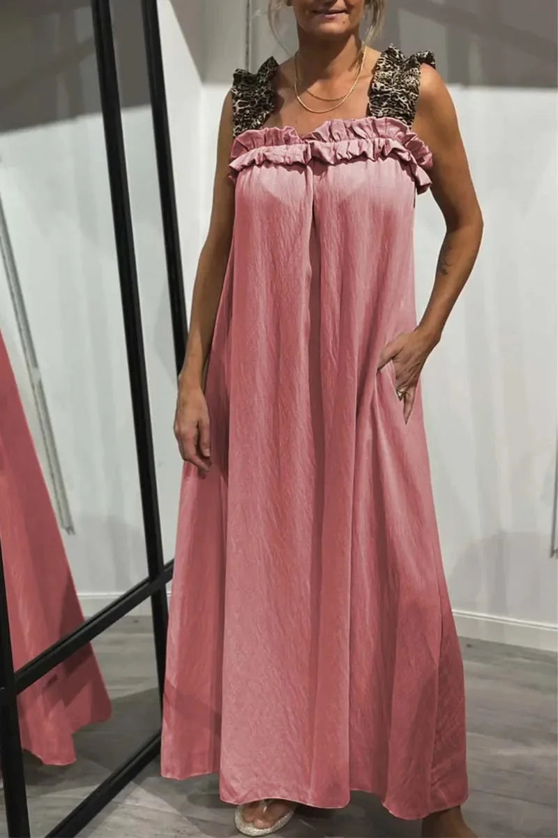 Helen | Bold and Elegant Leopard Print Dress